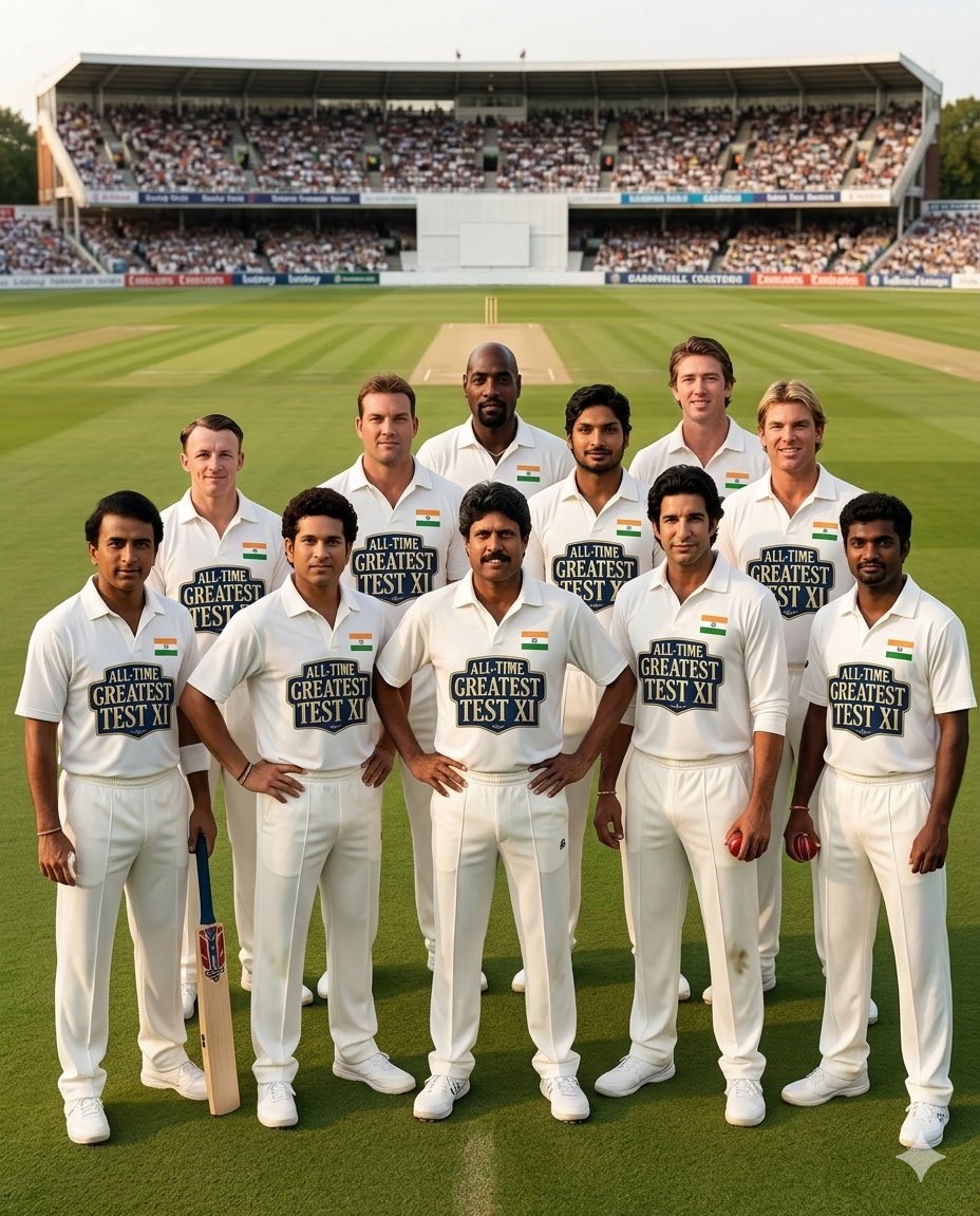 surendra3514's tweet photo. @harshktweets Here is your All time Greatest XI https://t.co/EbPEZStBLe