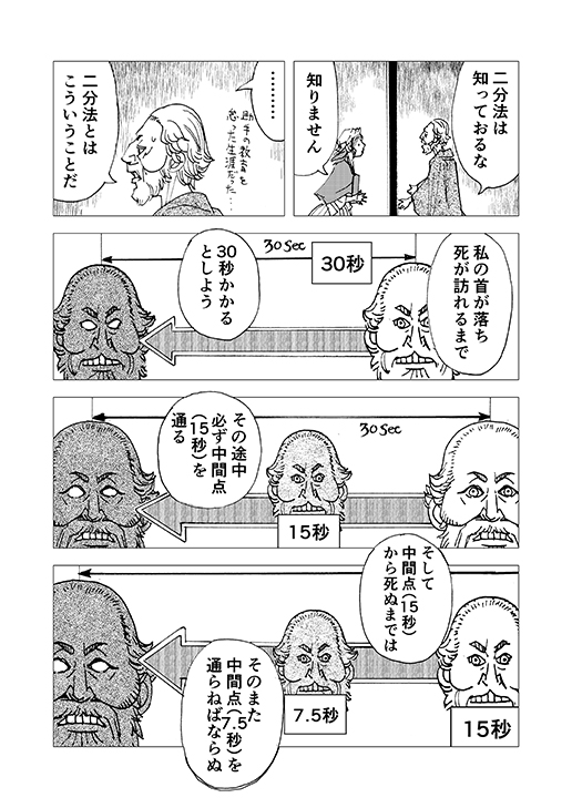 創作・鯛夢暮喚
『数学者の死』①