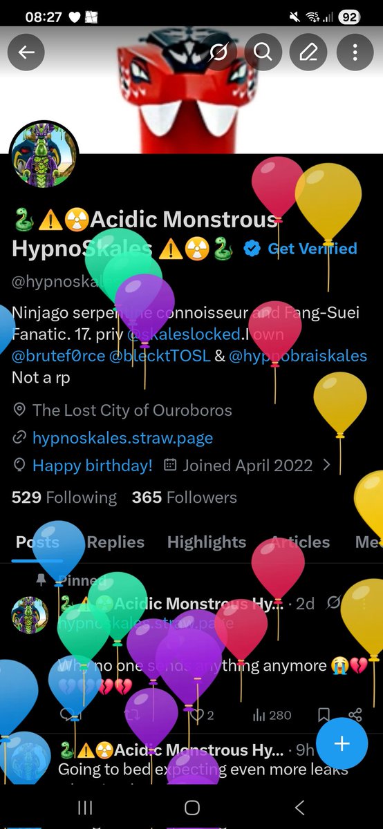 🐍⚠️☢️Acidic Monstrous HypnoSkales ⚠️☢️🐍 tweet media