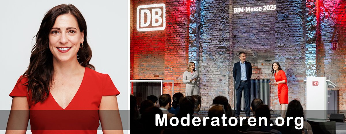 Carina Jantsch jetzt auch als Moderatorin zum Thema #Mobilität bei uns:
Sie moderiert #Veranstaltungen rund um Mobilität, #Verkehrspolitik und #Infrastruktur – von #Fachkonferenzen und Branchenevents bis zu politischen Dialogformaten. 
moderatoren.org/carina-jantsch…