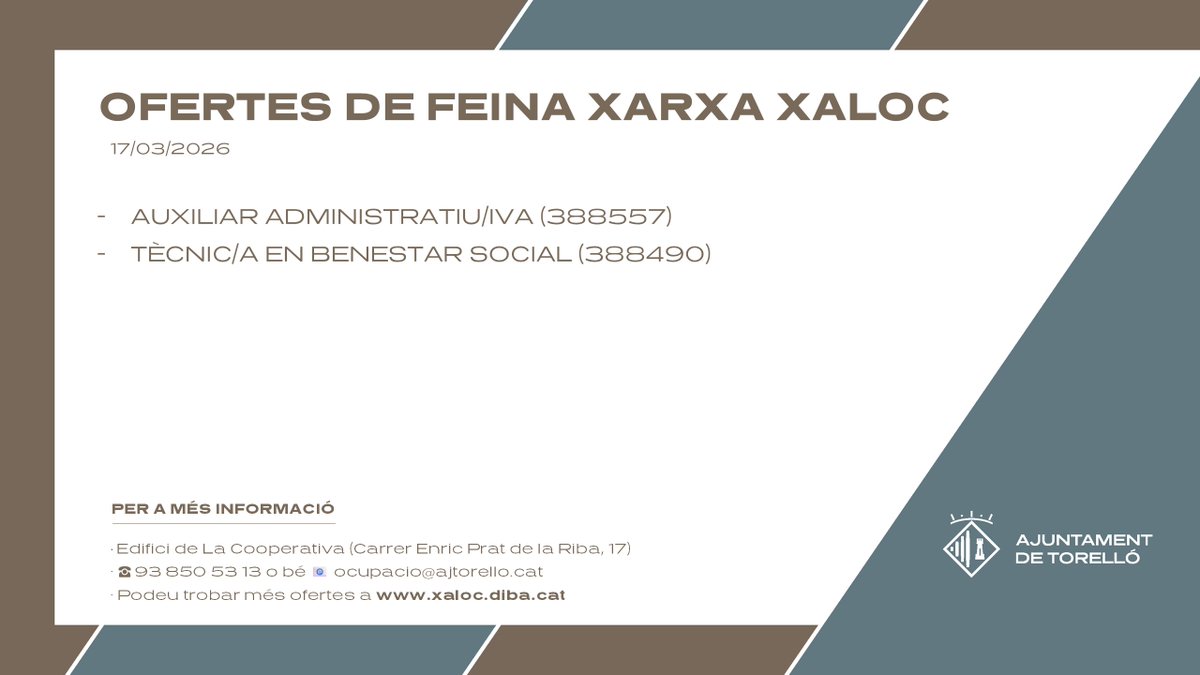 Ajuntament de Torelló tweet media