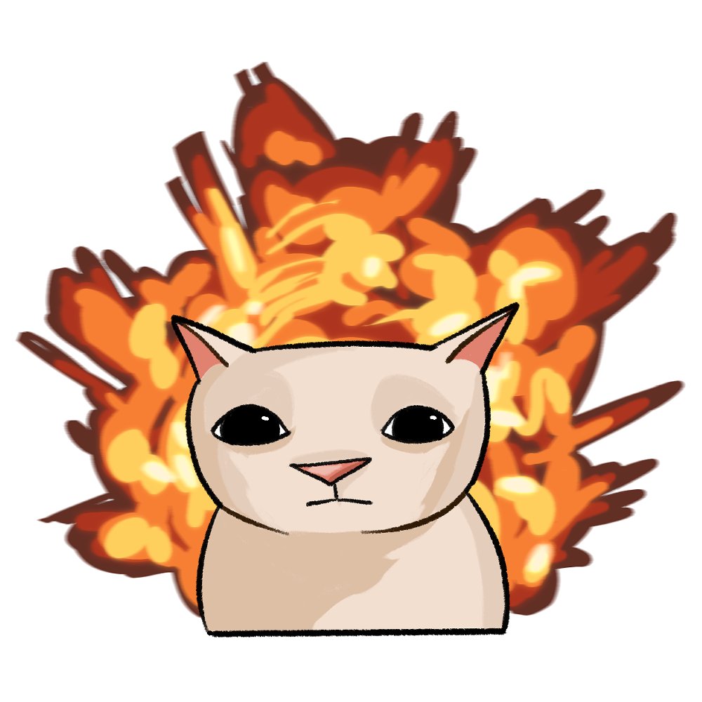 jassizl's tweet photo. @ganymedeshouse i love him, i drew him as sticker, he is a beautiful cat https://t.co/dKXExk04fg