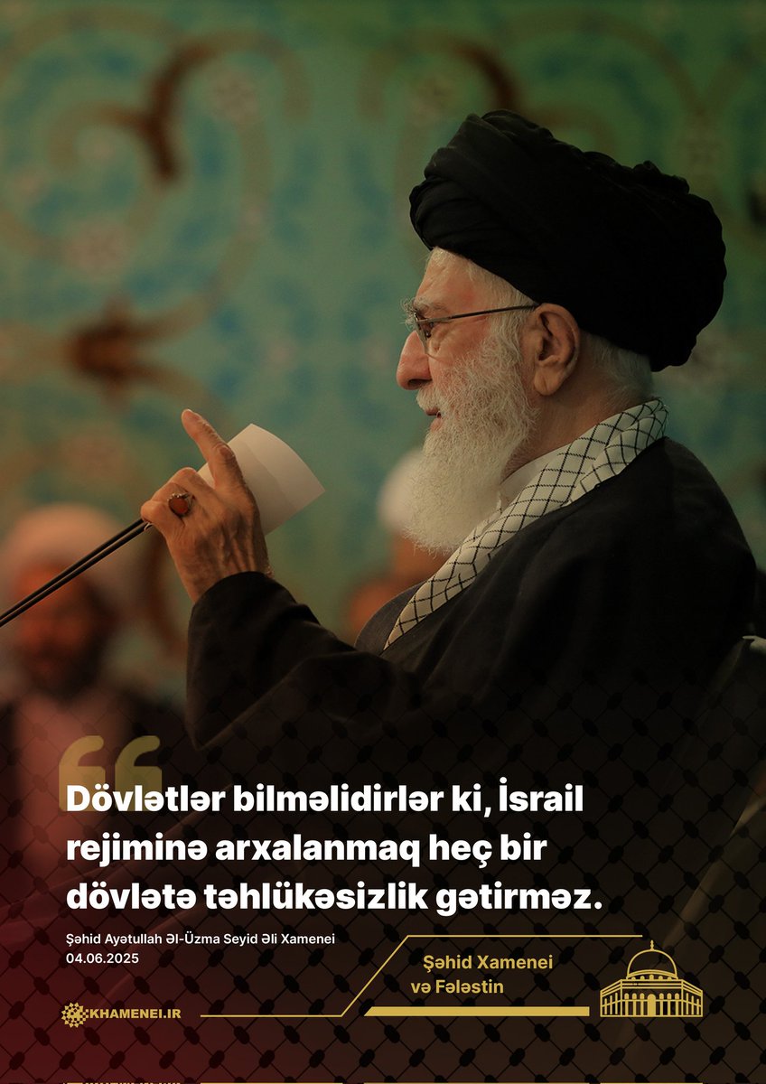 Ayətullah Seyid Əli Xamenei tweet media