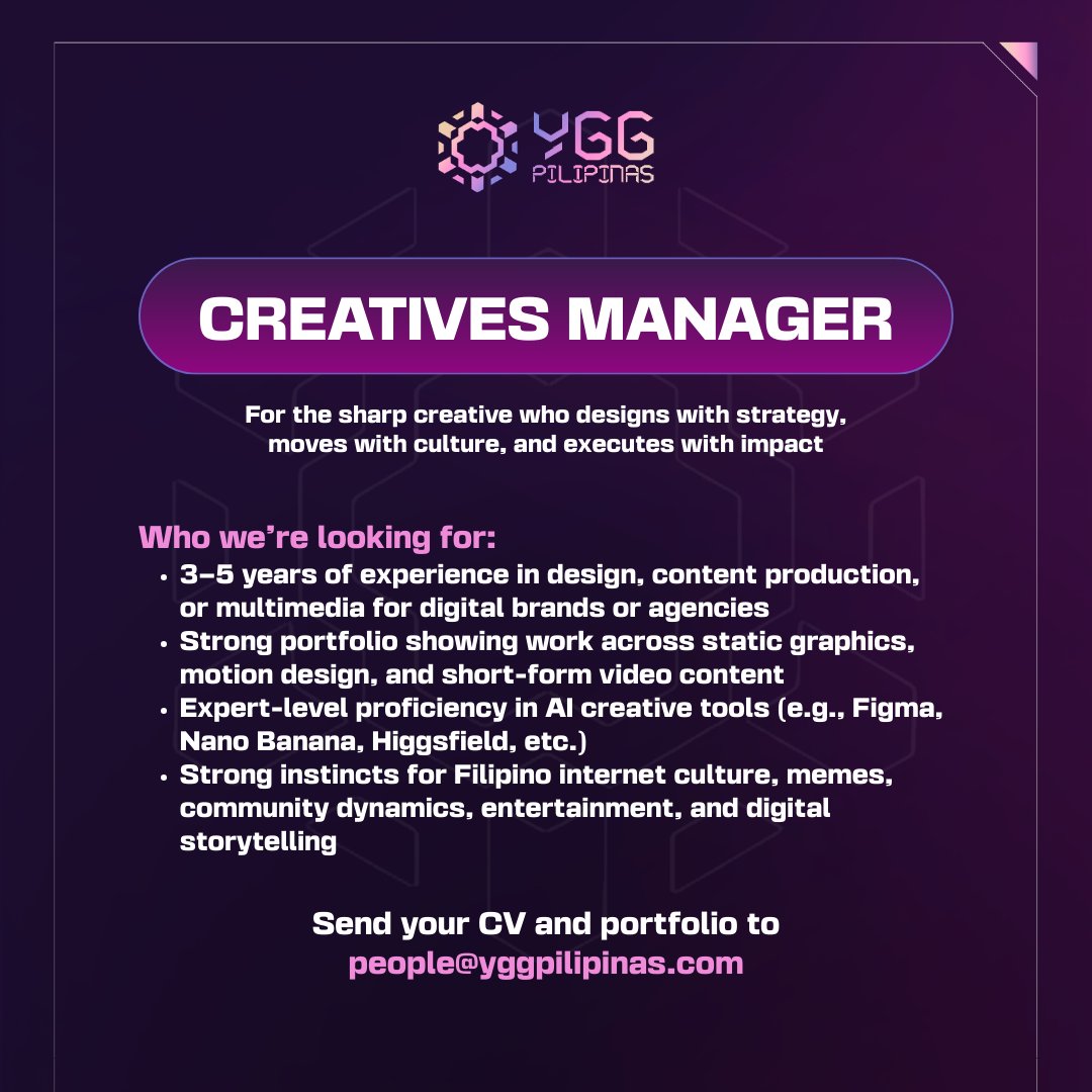 YGG Pilipinas tweet media