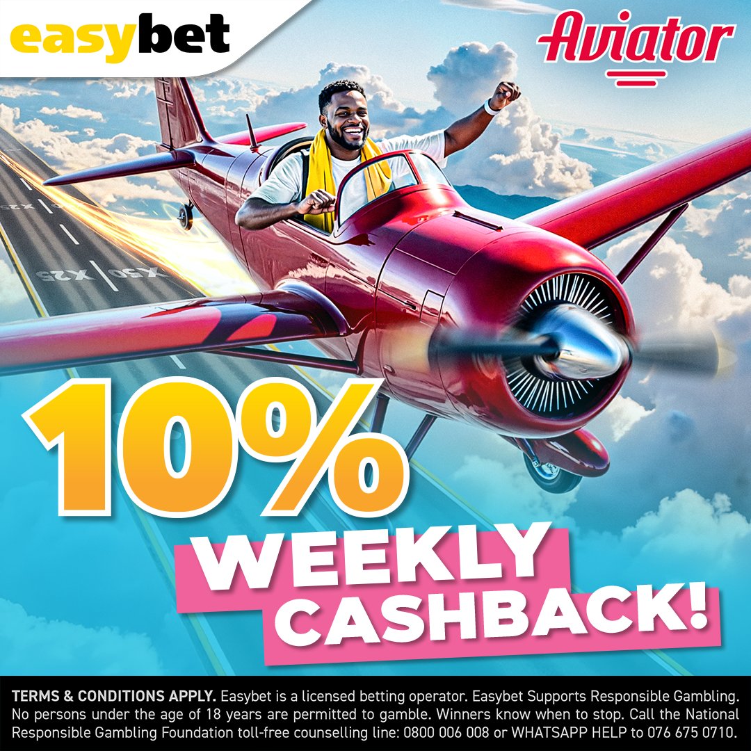 Easybet_SA's tweet photo. 🚀 Tuesday Flights Get a Boost! 🚀

Stay in the game every Tuesday with 10% back on net losses as Bonus Flights on Aviator. ✈️

💸 One smart cashout could send your balance soaring higher.

👉 Get ready for take-off: https://t.co/FTJtPhQT51

#Easybet #TuesdayBoost #Aviator #BonusFlights