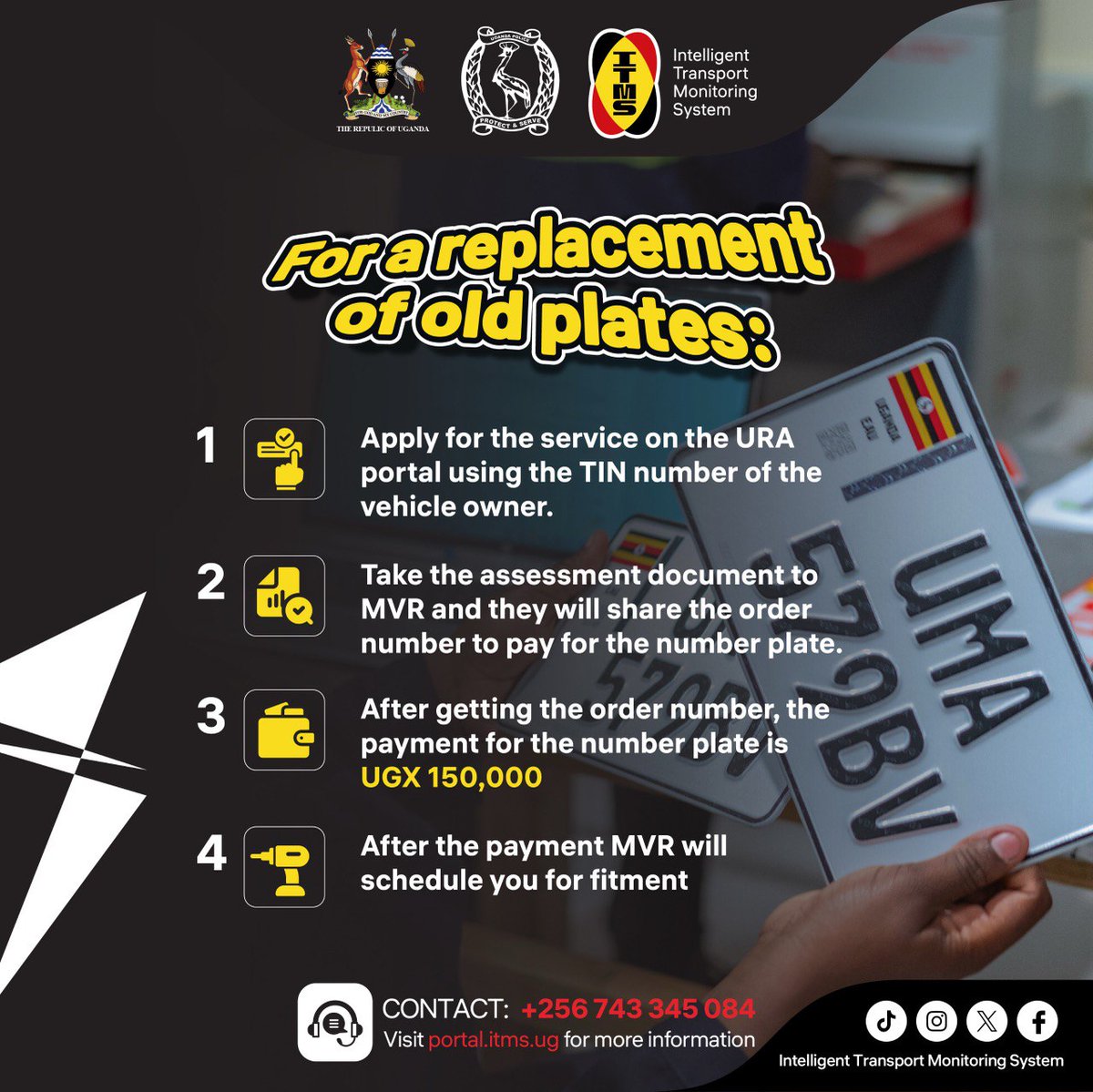 Intelligent Transport Monitoring System Ug. tweet media