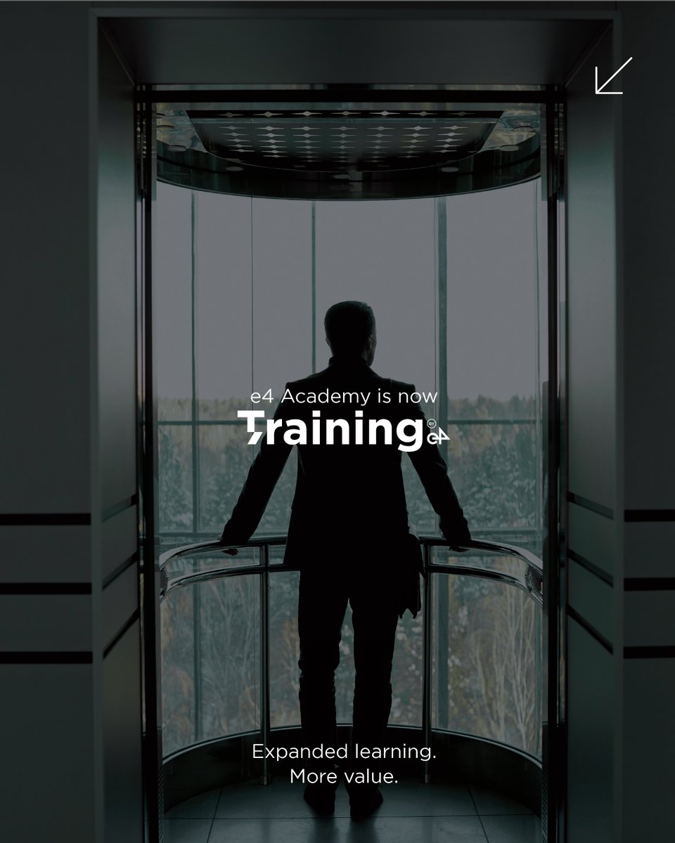 e4Strategic_SA's tweet photo. Confident, capable people drive business success. That’s why we’ve brought our training offering together under one new name: Training by e4, previously known as e4 Academy.

Find out more: https://t.co/prCowxcgqe

#TrainingByE4 #DigitalAdoption #LearningAndDevelopment https://t.co/3O4GYNFrU0