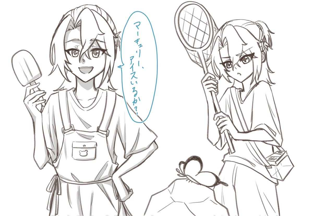 白アニン tweet media