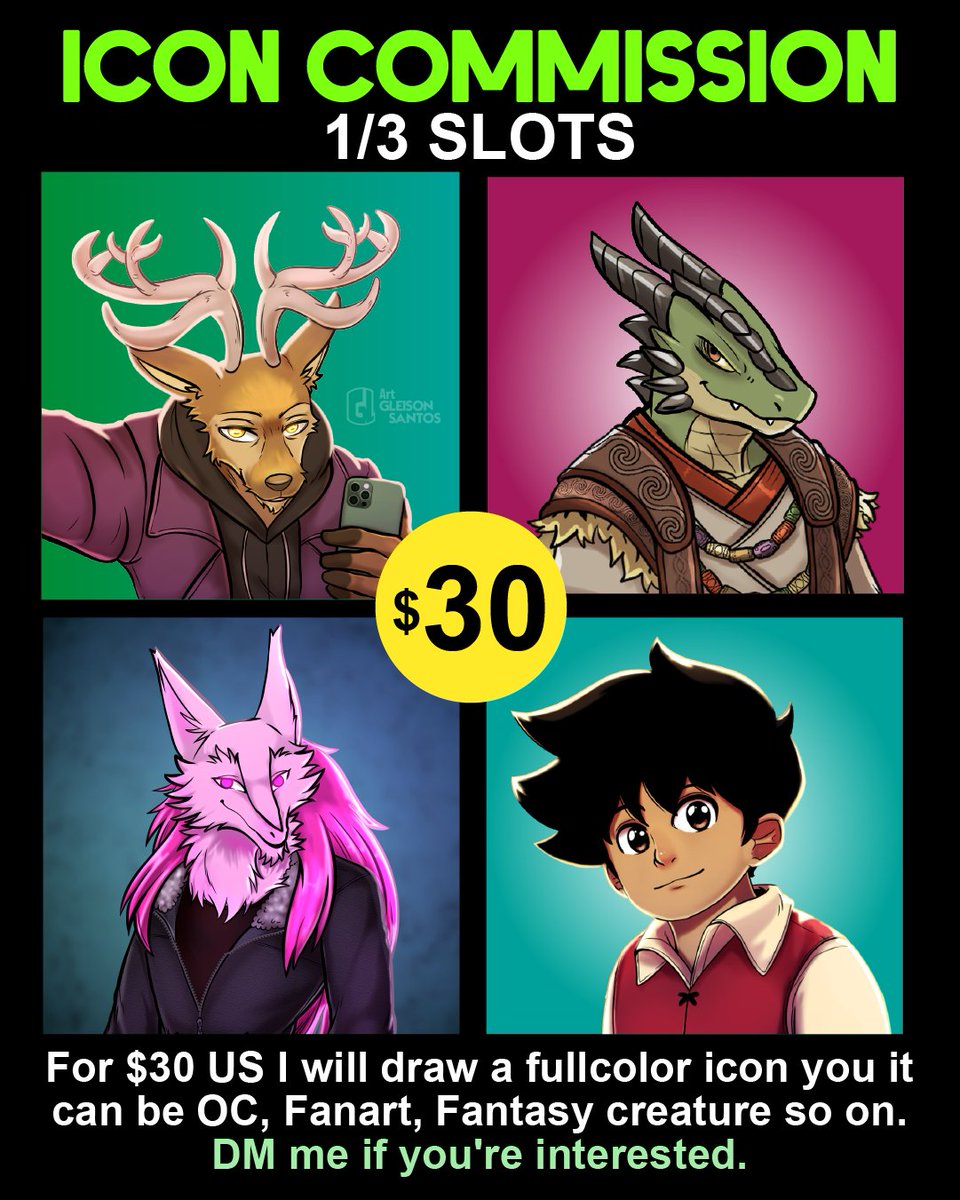 Gleison_Santos | OPEN COMMISSION tweet media