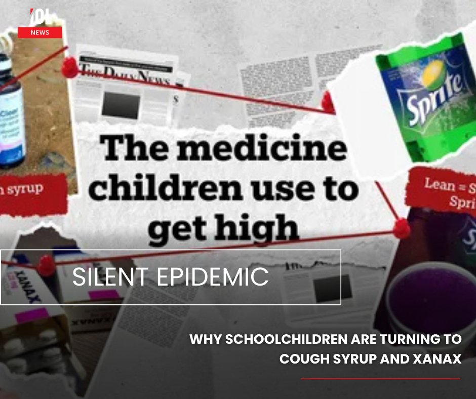 IOL's tweet image. Community leaders across Chatsworth, Phoenix and Verulam have raised serious concerns about a growing trend of schoolchildren misusing prescription medication and cough syrups to achieve a high.
#Xanax #coughsyrup #Lean #Durban #Chatsworth #Phoenix
Read on tinyurl.com/r8a9h4kn