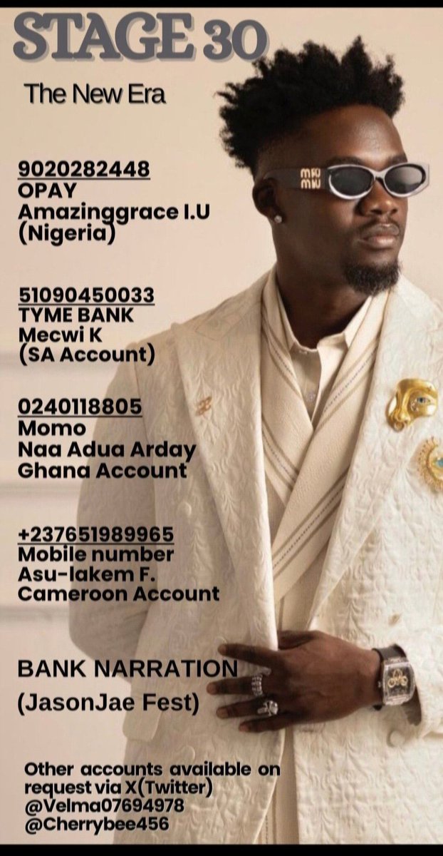 Hi Jaeforce and Jason Jae lovers, please we are still in the business of taking contributions for Jason’s birthday. Please come through today, any amount is appreciated. The 4th of April isn’t far again 🥺. 
#JasonJae