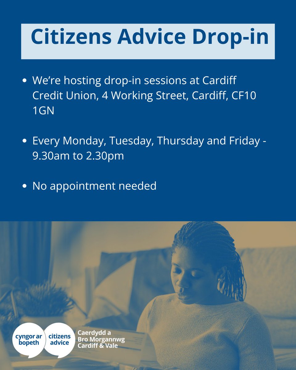 Citizens Advice Cardiff & Vale tweet media