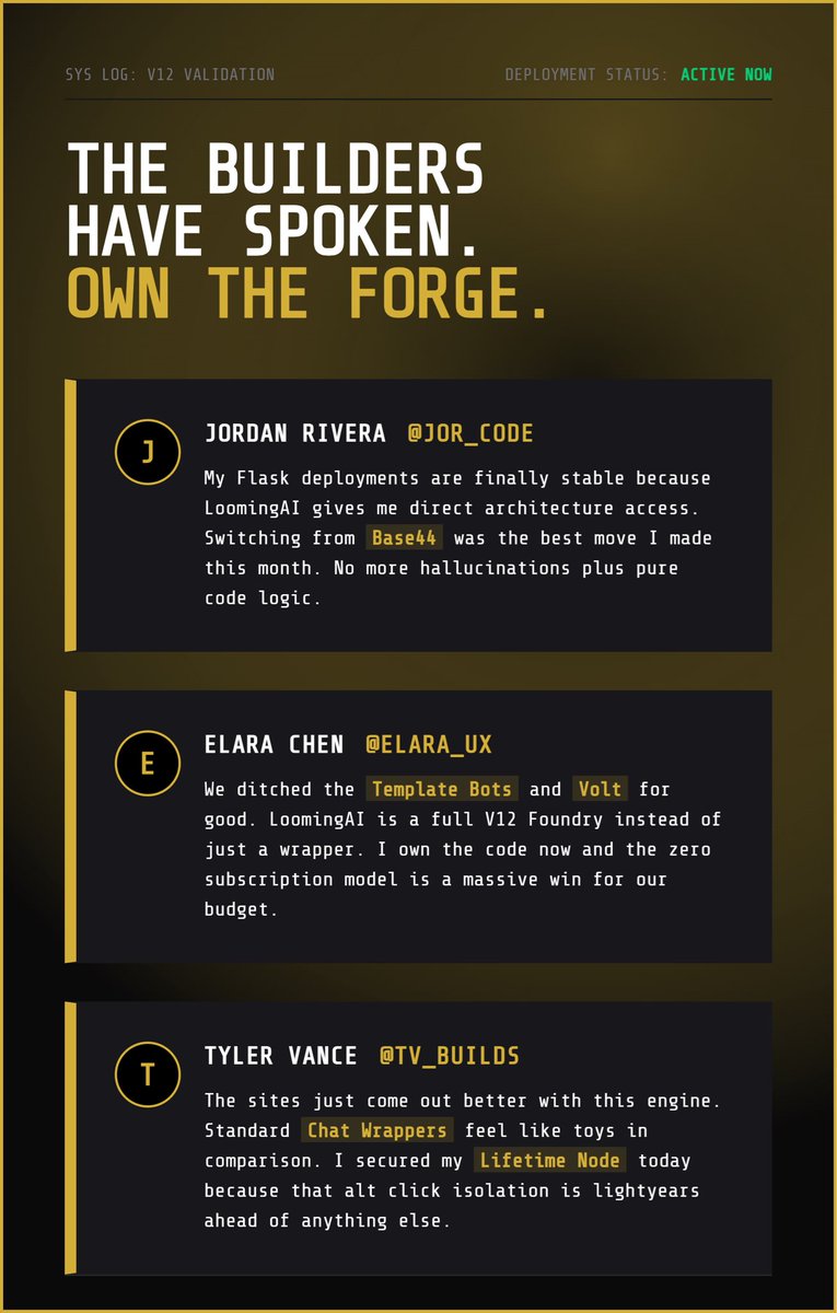 LoomingAI tweet media