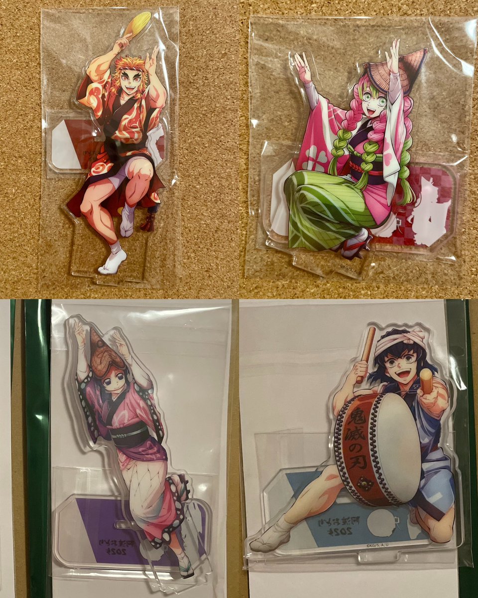 gumitnmt's tweet photo. @a
【交換 譲渡 買取】　鬼滅の刃　阿波踊り アクリルスタンド アクスタ

譲: 煉獄、蜜璃、伊之助、しのぶ

求)義勇 or 定価＋送料
※煉獄は交換のみ

こちらから複数提供可能です。
お気軽にお声掛けください。 https://t.co/Gr3bNMK3hM