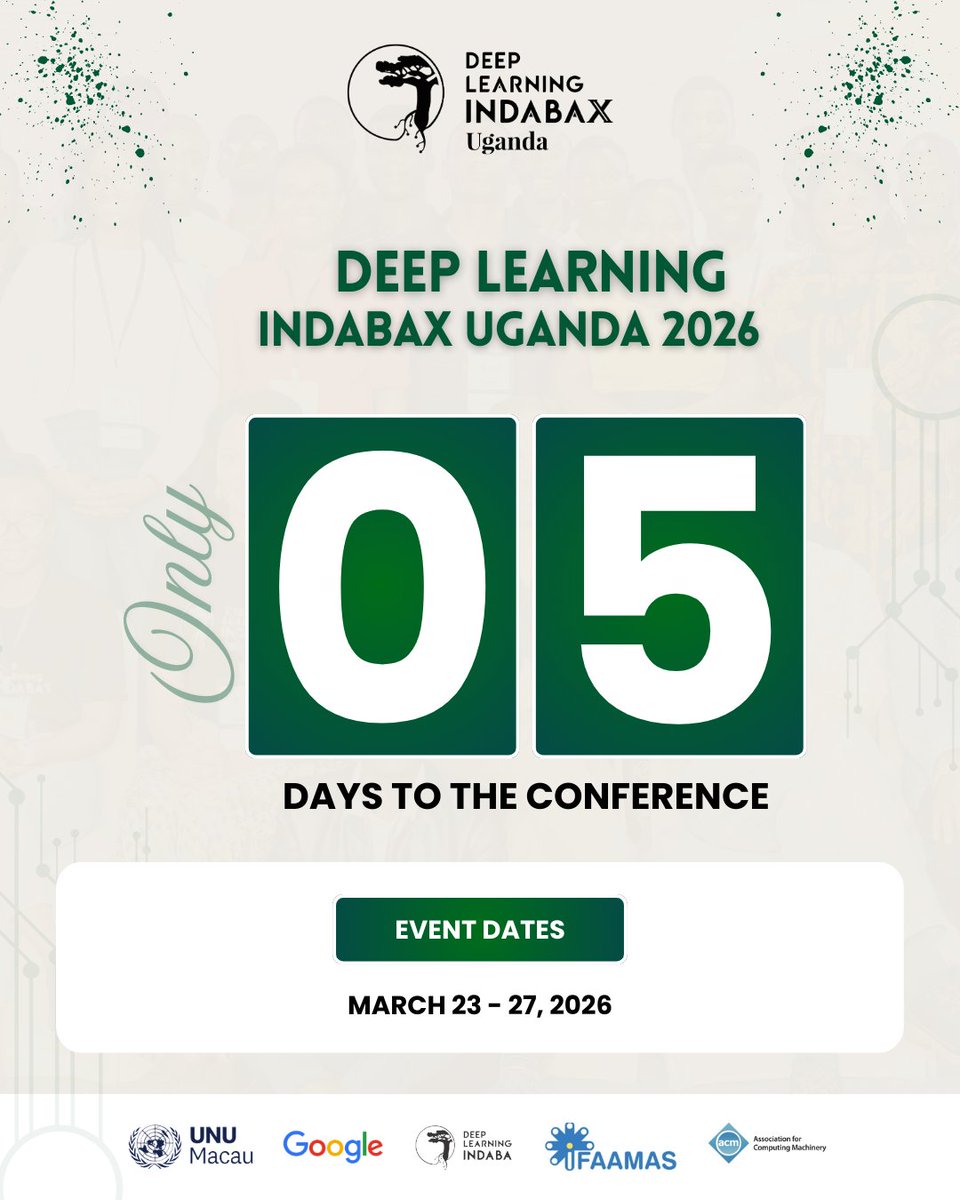 Deep Learning IndabaX 🇺🇬 tweet media