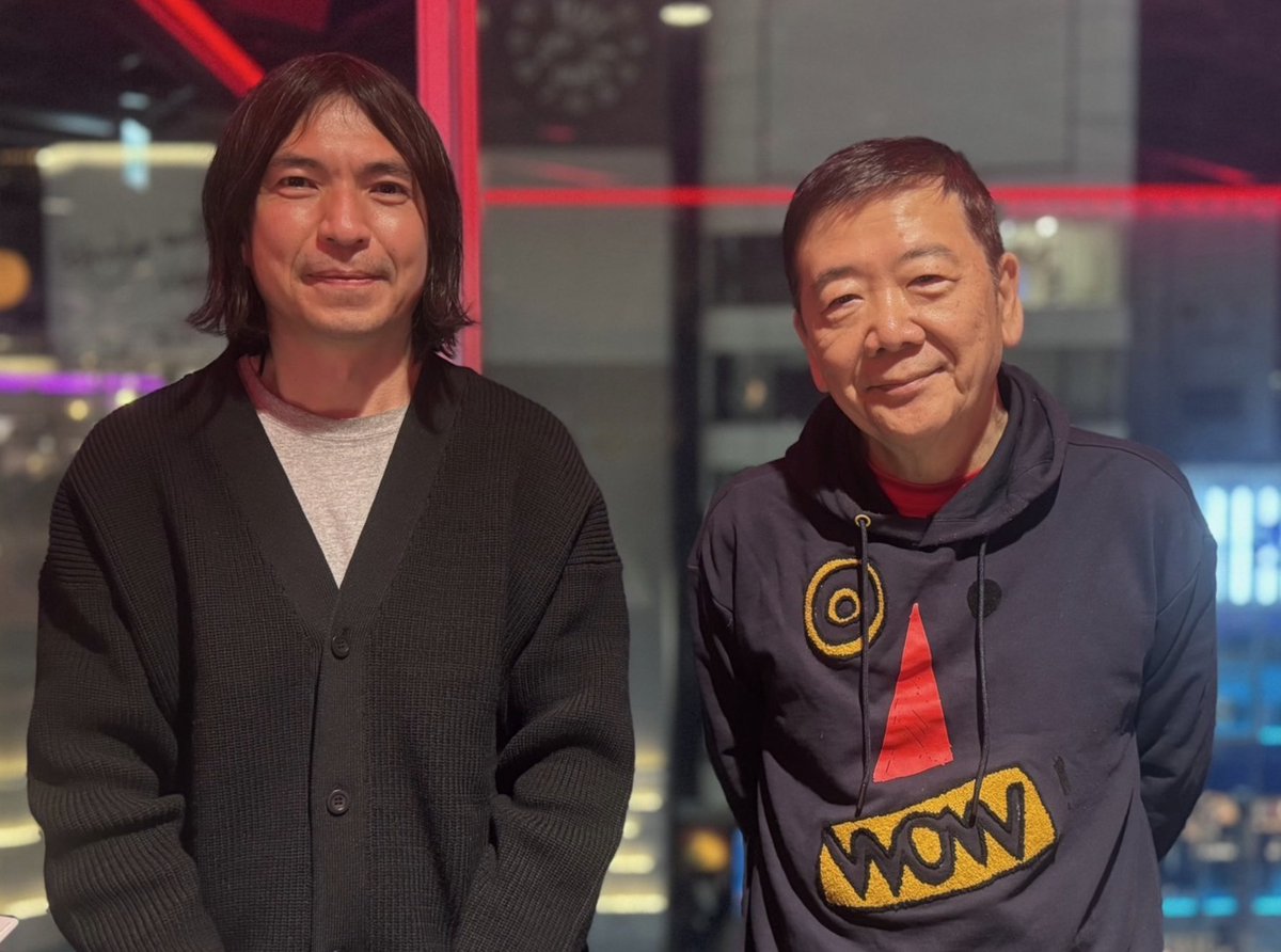 arefukawajane's tweet photo. 📻On Air📻
3/17の #マーキー813 は引き続き
#ふかわりょう ×  #鴻上尚史 さん 

日本を代表する演劇人のおひとりである鴻上さんと、「舞台に立つということ」について…トークの一部をO.Aしました！  

🎙️HARAJUKU PODCAST
フルバージョンは水曜日配信！
#あれふかわじゃね #jwave https://t.co/oBIoPgFu7a