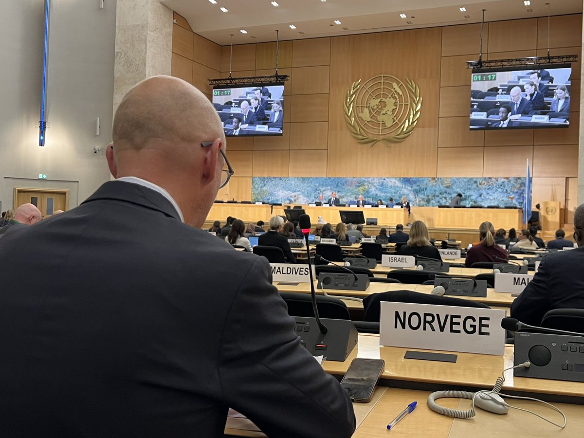 Norway in Geneva 🇳🇴 tweet media