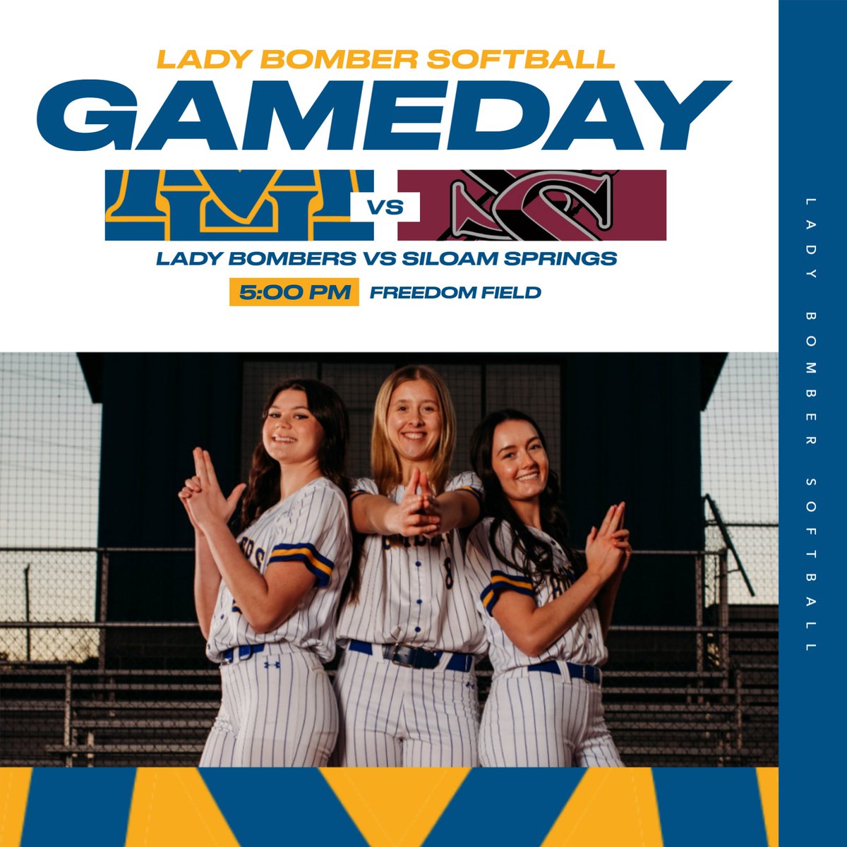 Lady Bomber Softball tweet media