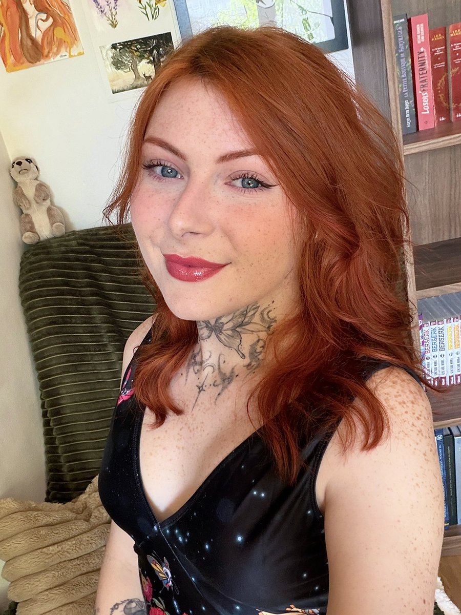 J’ai fait du hennée d’Égypte comme je suis allergique à la coloration on va rester comme ça 🦊