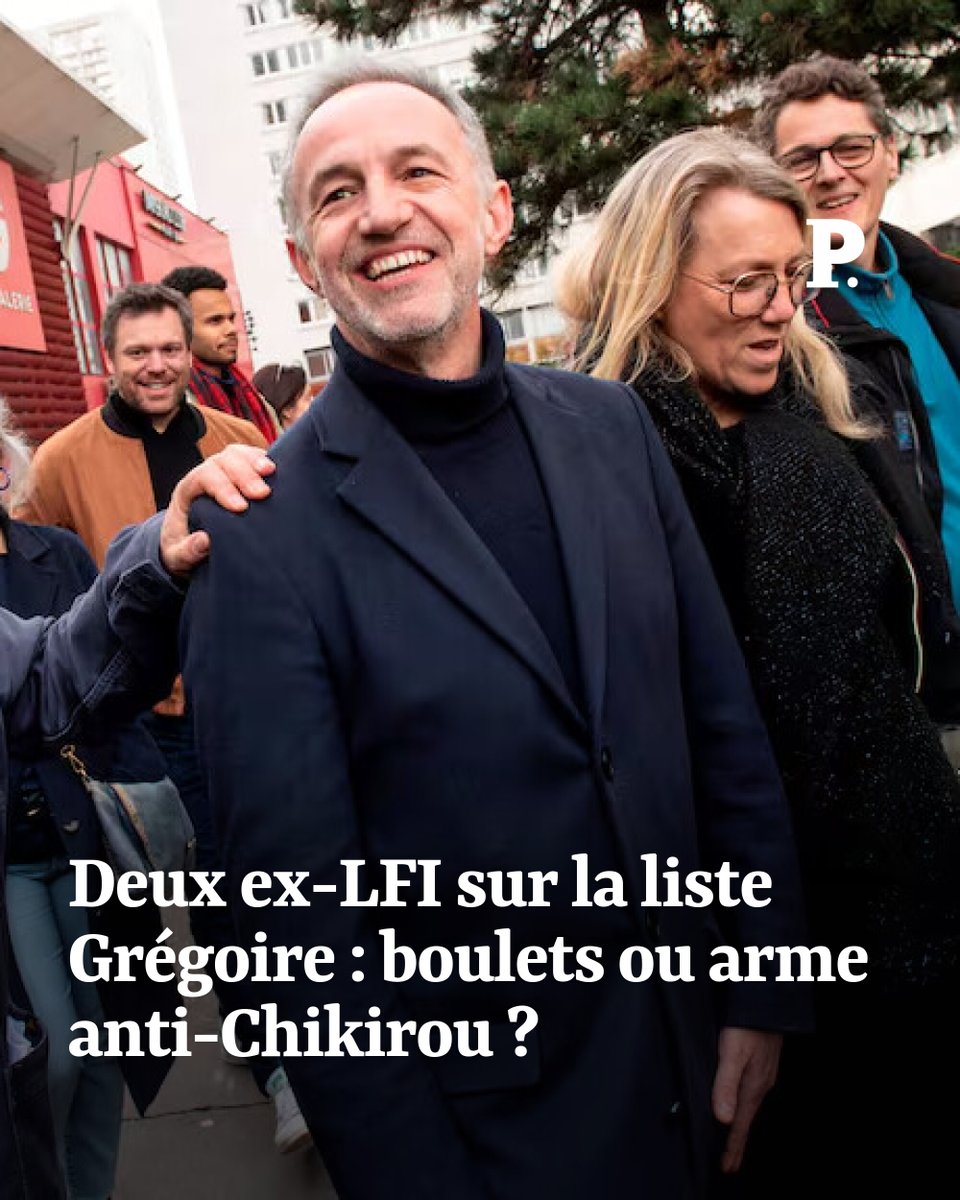 Danielle Simonnet, proche historique de Mélenchon, et Laurent Sorel, accusé d'antisémitisme, ont rejoint les équipes d'Emmanuel Grégoire ➡️ l.lepoint.fr/g73

#municipales2026