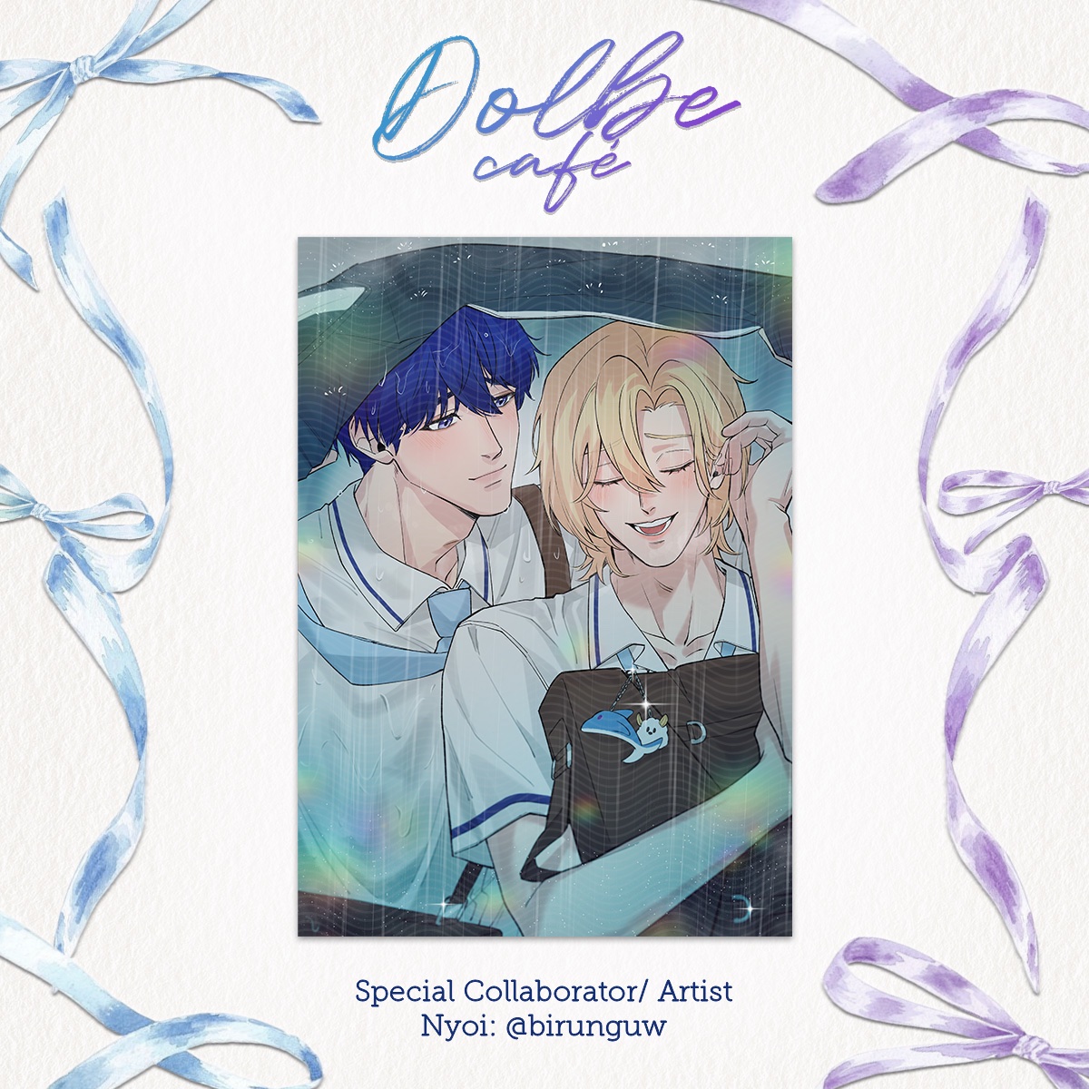 ⋆ ˚｡⋆୨ 𝑫𝒐𝒍𝒃𝒆 𝑳𝒐𝒗𝒆 𝑴𝒆𝒍𝒐𝒅𝒚  ୧⋆ ˚｡⋆

𝑺𝒑𝒆𝒄𝒊𝒂𝒍 𝒊𝒍𝒍𝒖𝒔𝒕
𝑩𝒚 Nyoi ( <a href="/birunguw/">nyoi</a> )

If we’re getting soaked, let it be soaked in love with you.

𝑻𝒉𝒂𝒏𝒌 𝒚𝒐𝒖 𝒇𝒐𝒓 𝒔𝒆𝒏𝒅𝒊𝒏𝒈 𝒍𝒐𝒗𝒆!💙💜

#Dolbeyou_Yeno