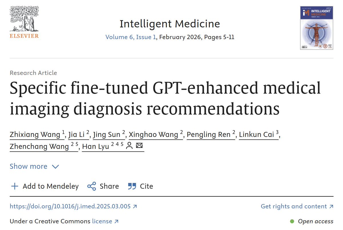 Intelligent Medicine tweet media