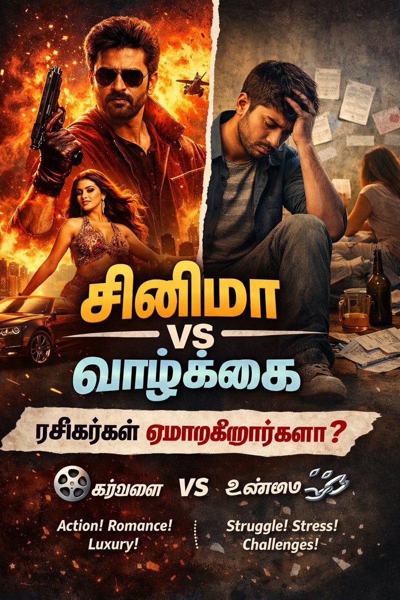 mounamozhimedia's tweet photo. https://t.co/XEAdgHHi7o
#CinemaVsReality
#TamilCinema
#Kollywood
#RealityCheck
#CinemaImpact
#TamilBlog
#SocialAwareness
#MovieTruth
#YouthMindset
#TrendingTopic
#MounaMozhiMagazine https://t.co/0BrbBBoThs