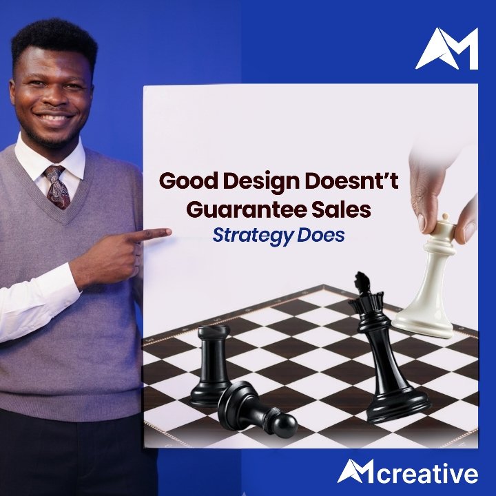 D_ZoeFi's tweet photo. Some brands look good… but don’t sell.

Design without strategy is decoration.

If your brand isn’t bringing results,
you don’t need more design — you need strategy.

– AM Creative 💙✨
#BrandStrategy #Branding #BuildInPublic https://t.co/gxAErx2GlS