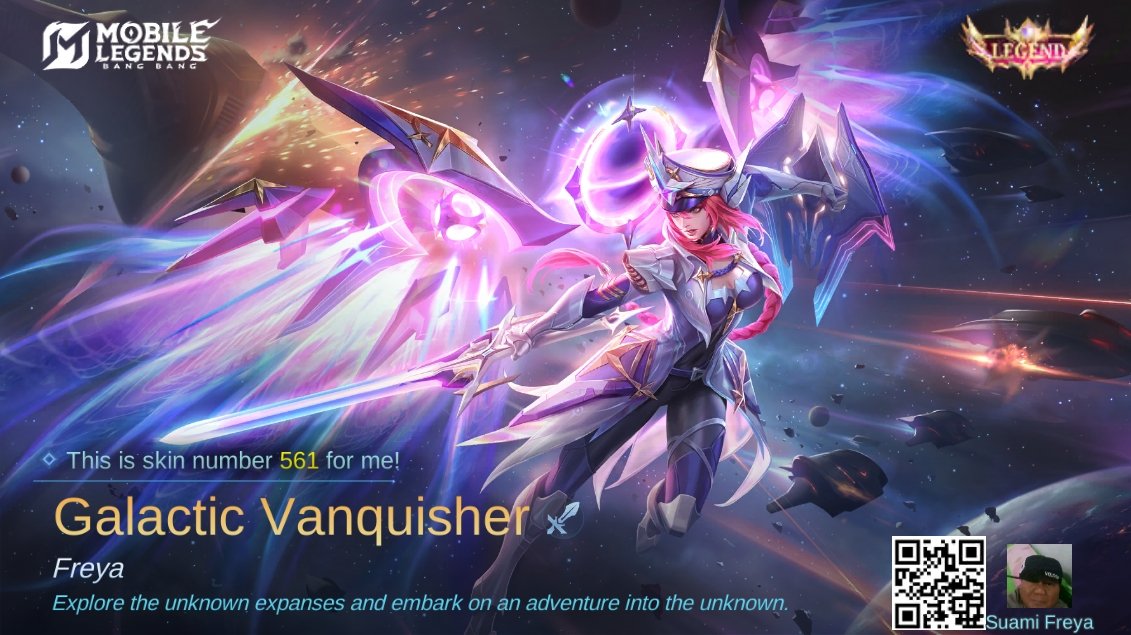 LiuShvv13's tweet photo. I just obtained a new skin Galactic Vanquisher in Mobile Legends: Bang Bang! Let's face off against the world's best MOBA players together! 
https://t.co/lYRGzewXFy https://t.co/PB1Otyg0sq