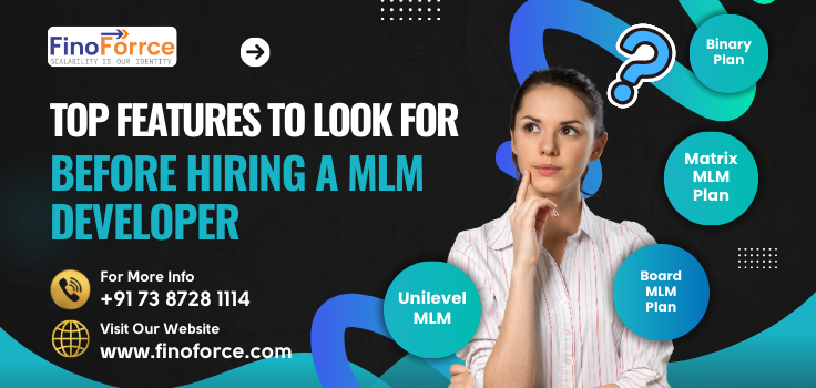 FinoforceD58329's tweet photo. Best MLM Software Development Company: Top Features to Look for Before Hiring a Developer
https://t.co/vvVgo55cw0
Discover the top features to look for before hiring a MLM software developer for your project.

#mlmsoftwaredeveloper #MLMSoftwareSolutions #MLMSoftwareDevelopment https://t.co/w8wR0xfgvR