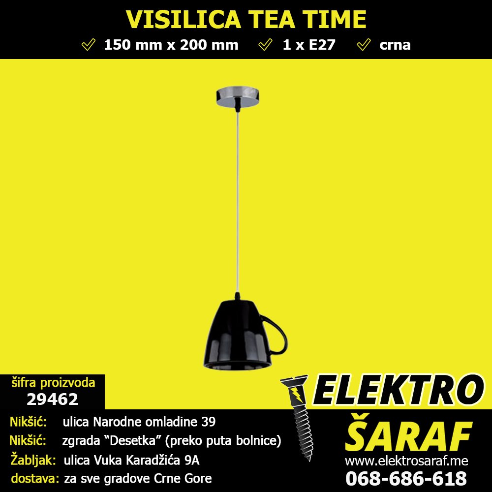 ELEKTROSARAF's tweet image. 🟡 VISILICA TEA TIME CRNA 🟡
tinyurl.com/yfvjcfms
#visilica #visilice #luster #lusteri #TEATIME #crna #rasvjeta #Nikšić #Žabljak #CrnaGora #elektromaterijal #elektro #rasvjeta #LEDrasvjeta #šrafovskaroba #brave #alati #boje #lakovi #ulja #maziva #ELEKTROŠARAF #TRGOTEHNA