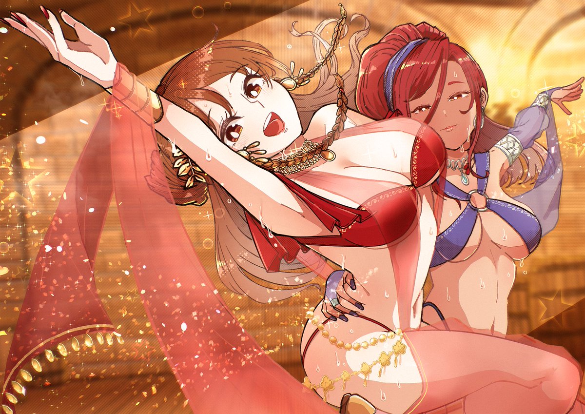 OsusowakeHANARE's tweet photo. skeb納品しました✏️
リクエストありがとうございました✨
（@ToadallyRadical）さんのOC／LilaちゃんとLuciaちゃん！

まだまだご依頼募集中です！
I accept commissions on Skeb. https://t.co/S9B9nlw89c