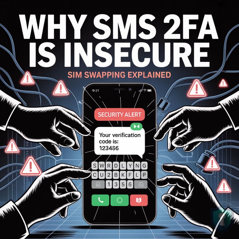 IntelAiSecurity's tweet image. Why SMS Two-Factor Authentication (2FA) is Dangerously Insecure (SIM Swapping Explained)
#SMS #TwoFactorAuthentication #2FA #SIMswapping
theintelhub.com/why-sms-2fa-is…