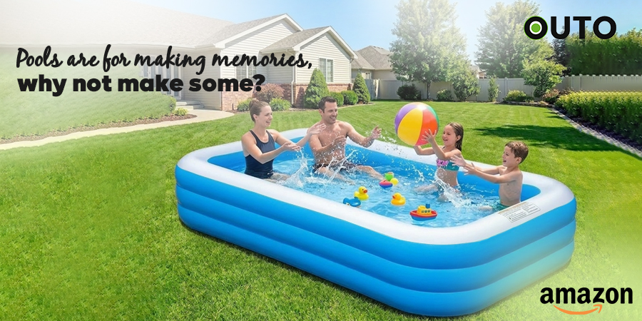 OutoOutdoor's tweet photo. We are here to make your weekends and your holidays a blast. Try out our inflatable swimming pool today and enjoy some family time!
Available on @amazonIN
#amazon #outo #AmazonHomeIndia #swimmingpool #inflatablepool https://t.co/QwdcNODE13