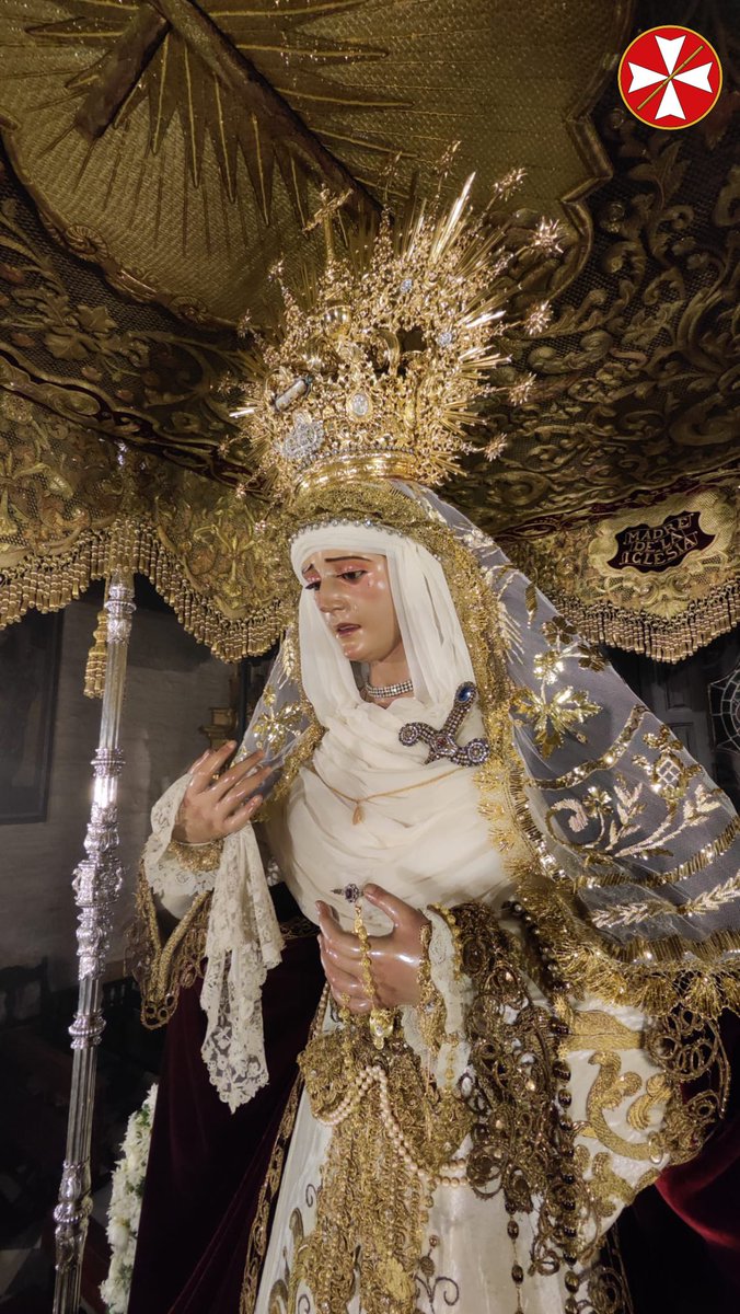cabildomuchodxt's tweet photo. 🟣 La 𝐕𝐈𝐑𝐆𝐄𝐍 𝐃𝐄 𝐋𝐎𝐒 𝐃𝐄𝐒𝐀𝐌𝐏𝐀𝐑𝐀𝐃𝐎𝐒 de @HdadSanEsteban vestida para el próximo Martes Santo, recreando estampas antiguas con motivo del centenario fundacional de la Hermandad.
📸 Hermandad

#ElCabildo #TDSCofrade #SanEsteban100 #CentenarioSanEsteban https://t.co/251B6YuQgP