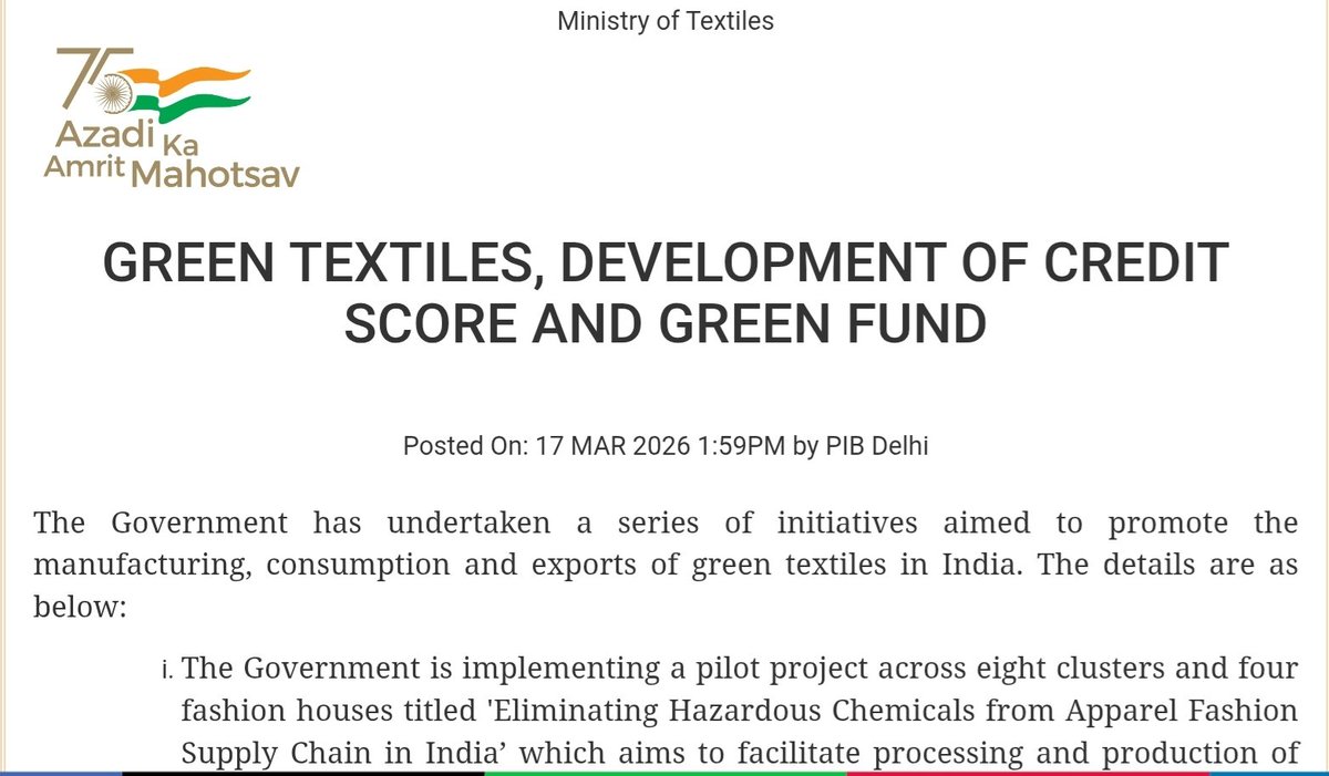 PIB Textiles tweet media