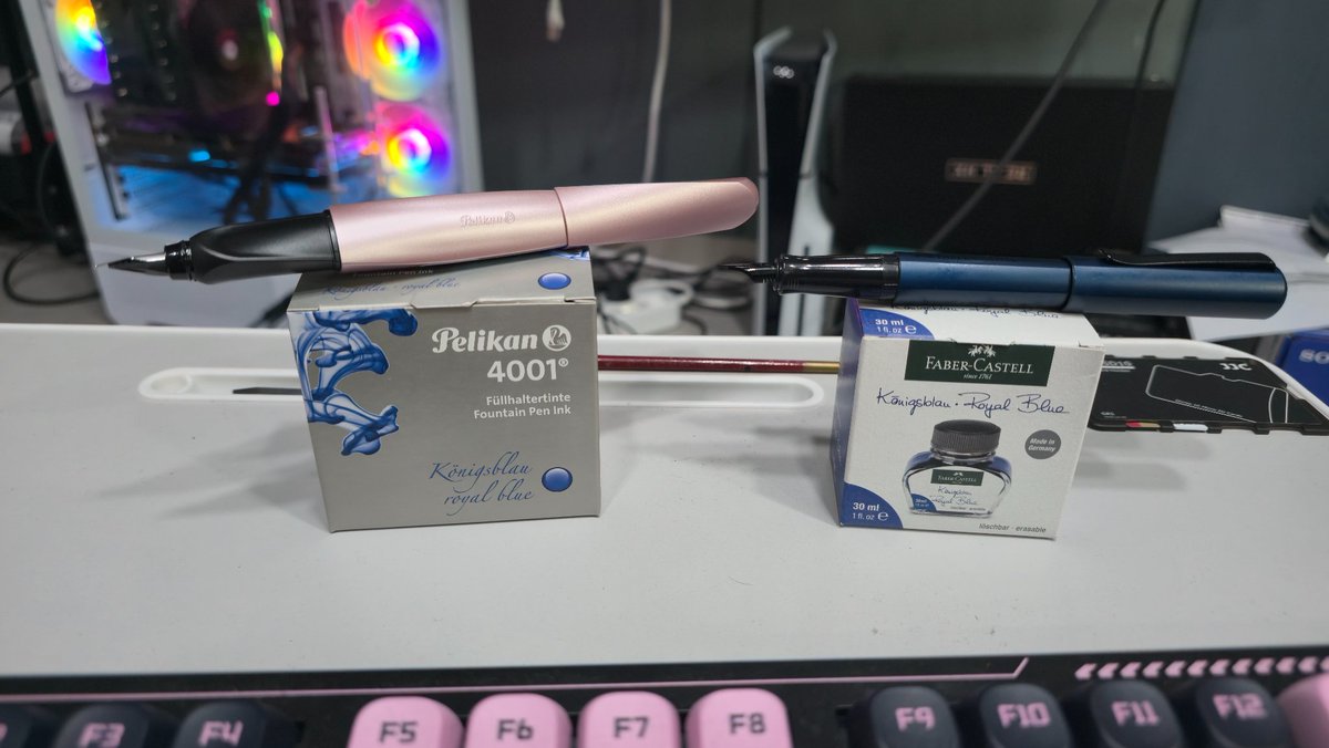 New fountain pen stuff.