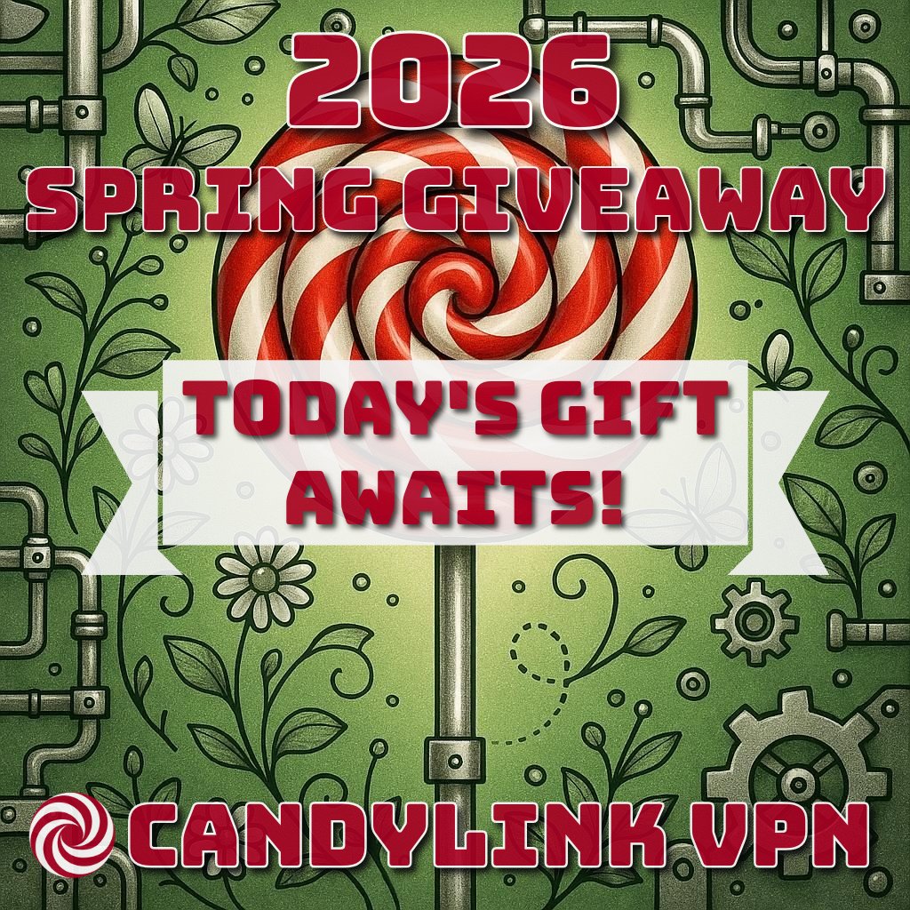 CandyLinkVPN's tweet photo. Today's one-time promo codes🍭
1️⃣C5JBYLQB4ZERU850J0H1K0P
2️⃣2RXQBXFVK01SJNPE3S57V6W
3️⃣58E8URZBBMATMJD3Q0WU8QN
4️⃣6QUY31991GMREVG4KSF7H64
5️⃣P69BHYJFVC4PZ6G0EBSV7W1

🔗 Redeem: https://t.co/cBSBQWrS7I
📲 App: https://t.co/VgKg3zoTLF

#CandyLinkVPN #Giveaway #vpn #freevpn #android https://t.co/gcWHCbnoRx