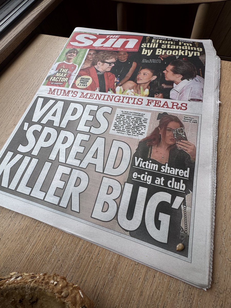 IanPlattRaw's tweet photo. Here we go again… fear being rolled out like clockwork.
Meningitis headlines everywhere, same script, same panic.

Honestly, if you fall for this every single time without questioning it… you might want to take a step back and think for yourself.

Stay aware, not scared. https://t.co/YORKs1SoWE