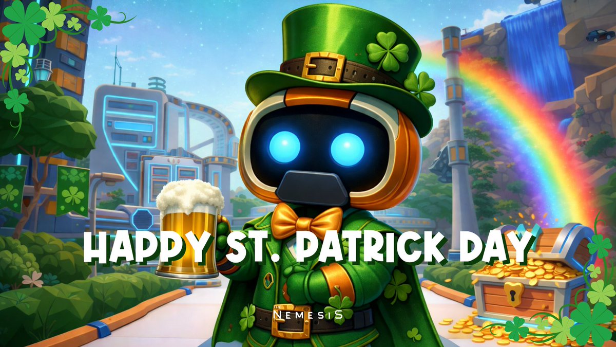 Nemixar's tweet photo. Happy St. Patrick's Day, players!
See you online ☘️
#TheNemesis #StPatricksDay https://t.co/zPkAMSDv2d