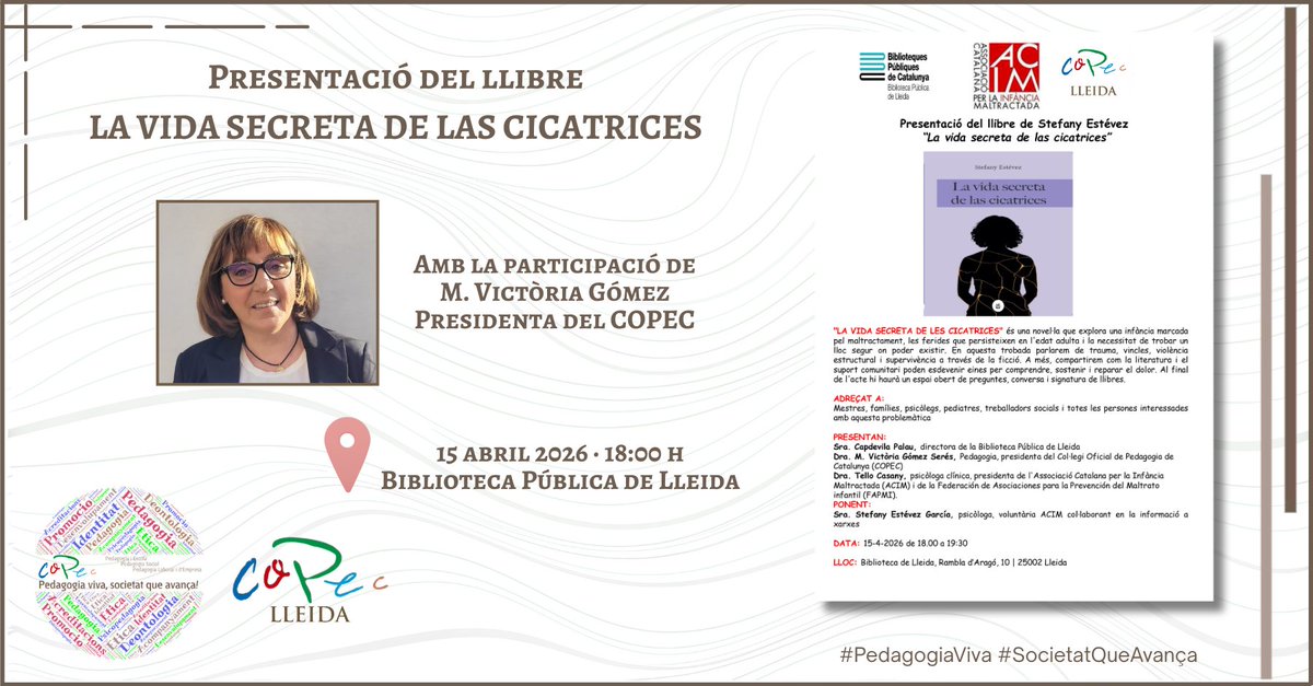 Col•legi Oficial de Pedagogia de Catalunya tweet media