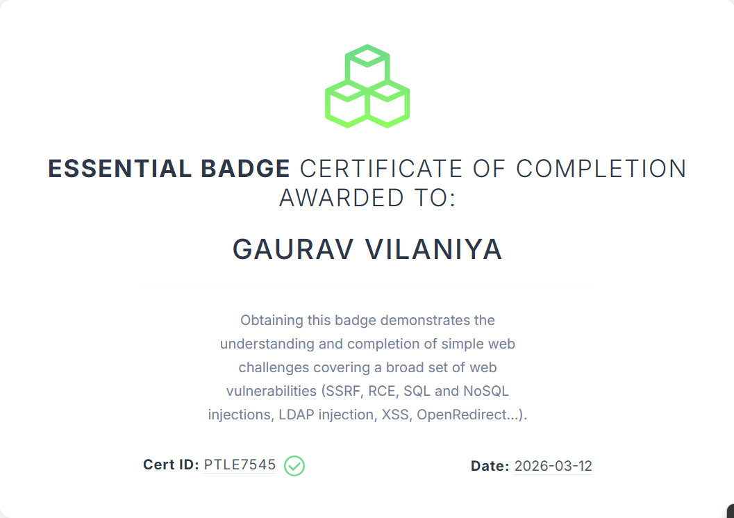 Gaurav Vilaniya tweet media