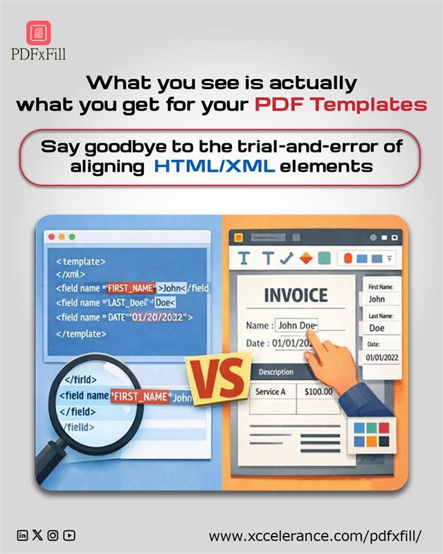 PDFxFill_'s tweet photo. Working with PDF templates can take too much time with coding.
Simple tools can make the process faster and easier.
PDFxFill helps you create templates without extra effort.

#PDFxFill #DocumentAutomation #PDFTools #NoCode #TechSolutions #BusinessTools https://t.co/WgyovHZtV6