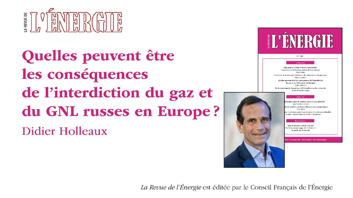 La Revue de l'Énergie tweet media