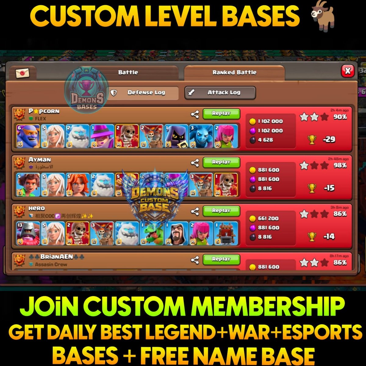 Demons Bases tweet media