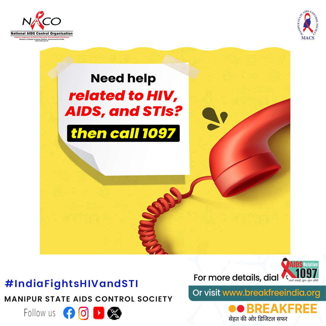 Manipur State AIDS Control Society tweet media