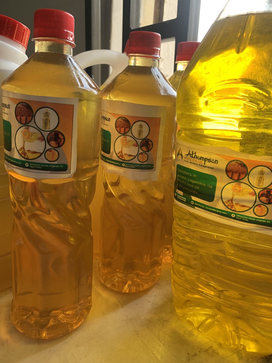 Thinking of what to buy for your loved ones for Ramadan 🌙? How about you give them vegetable Oil.
(Refill Vegetable Oil)

1L - #2,100 
5L - #10,000
25L -#49,500. (Notice that all prices are without kegs)

Bomb blast Borno Iftar Bruno Oscar Maiduguri Tinubu UK