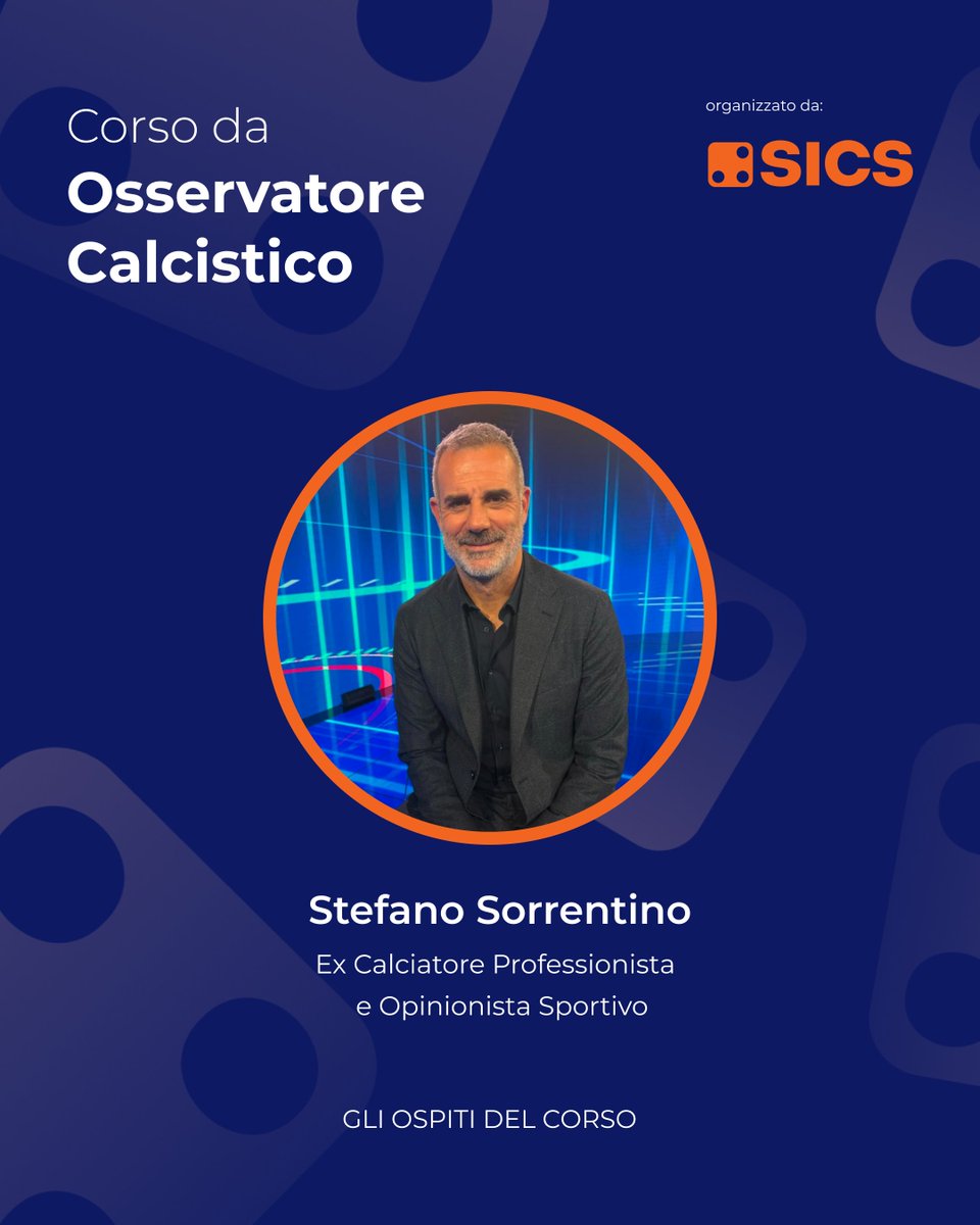 sicssport's tweet image. 🧤 Nuovo ospite della Terza Edizione del Corso Osservatore Calcistico SICS

Tra i protagonisti ci sarà anche Stefano Sorrentino, ex portiere di Serie A con una lunga carriera tra club come Chievo Verona, Palermo e Torino

#scouting #calcio #matchanalysis #footballanalysis #dati
