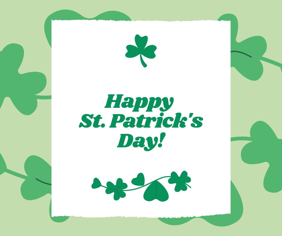 AdditiveWC's tweet photo. Happy #StPatricksDay! Wishing you a little extra luck today! 🍀🌈 https://t.co/7tKP3pkXPN