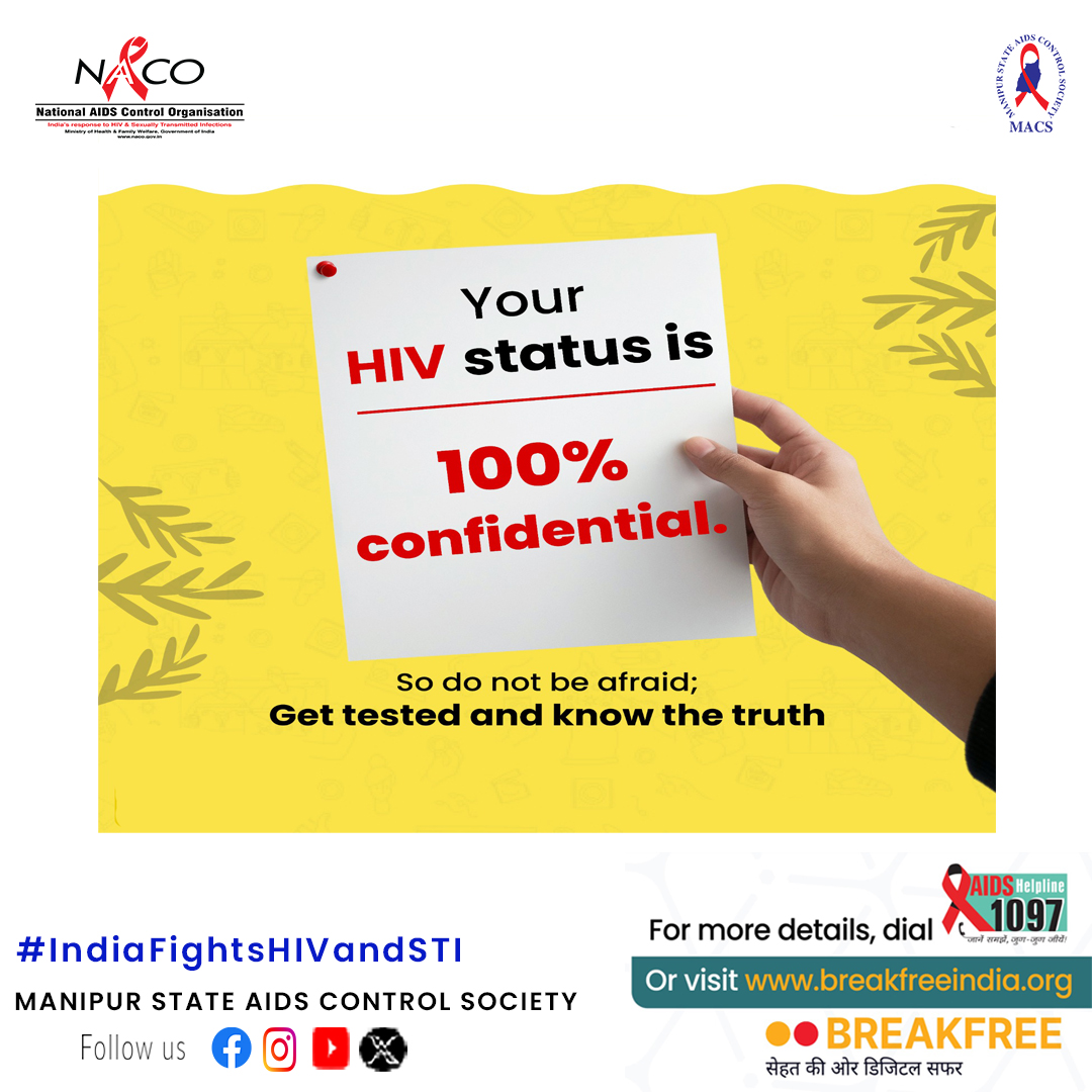 Manipur State AIDS Control Society tweet media